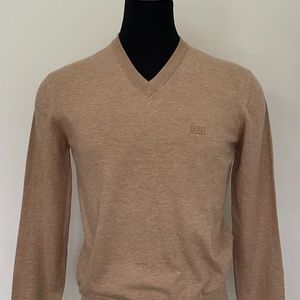 New Hugo Boss Sweater V neck Wool Sweater Pullover